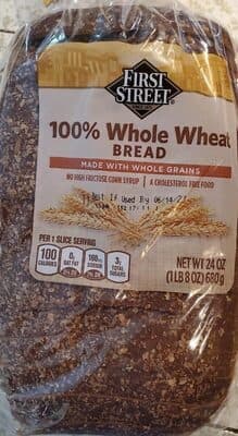 100% Whole Wheat Bread