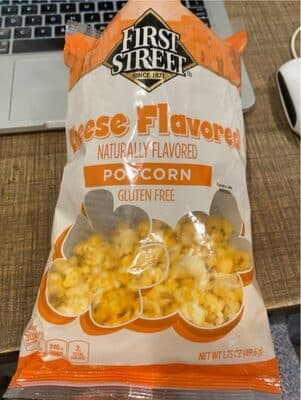 Cheese Flavored Popcorn