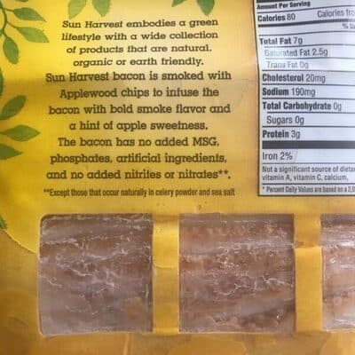 Uncured Bacon