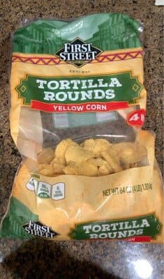 Yellow Corn Tortilla Rounds Chips