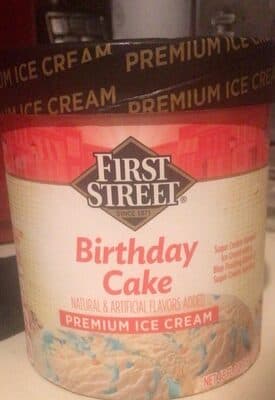 Birthday Cake Premium Ice Cream