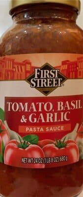Tomato, Basil & Garlic Pasta Sauce