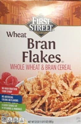 Whole Wheat & Bran Flakes Cereal