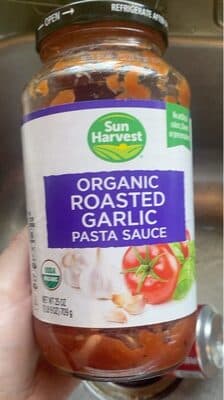 Organic Roasted Garlic Pasta Sauce