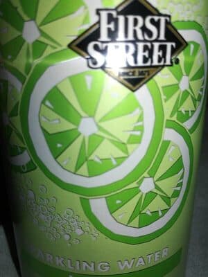Lime Sparkling Water Beverage