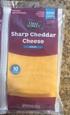 Sharp Cheddar Sliced Cheese