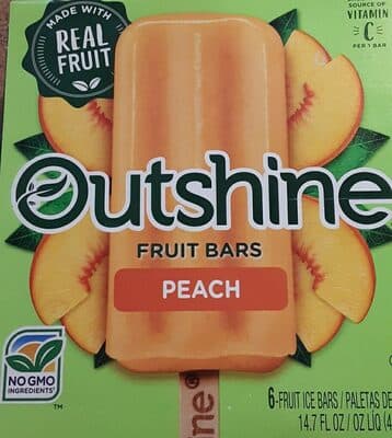 Peach Ice Fruit Bars