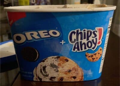 Oreo + Chips Ahoy Ice Cream