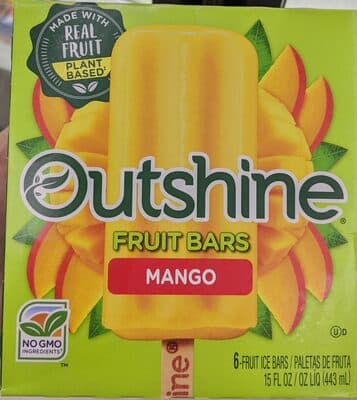 Mango Fruit Ice Bars