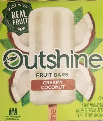 Creamy Coconut Fruit Bars