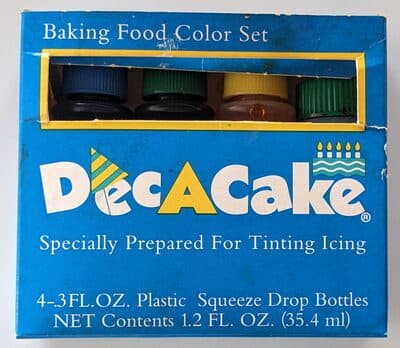 Baking Food Color Set