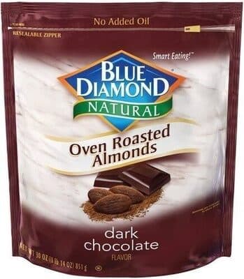 Dark Chocolate Flavored Oven Roasted Almonds