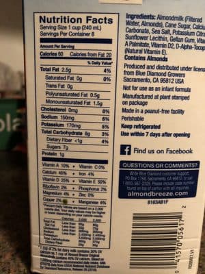 Almond Breeze Original Almondmilk