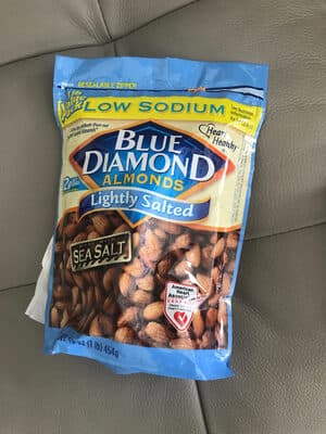 Almonds, Lightly Salted