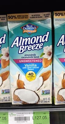 Unsweetened Vanilla Almondmilk Coconutmilk Blend
