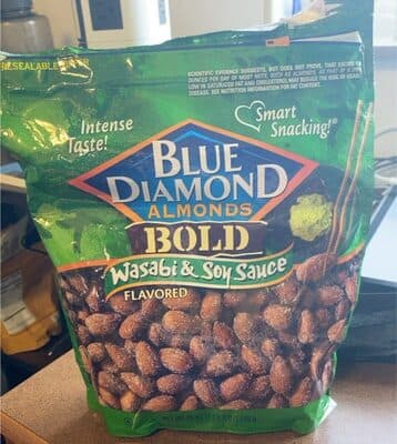 Wasabi & Soy Sauce Flavored Almonds