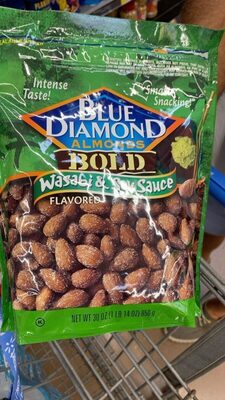 Wasabi & Soy Sauce Flavored Almonds Bold