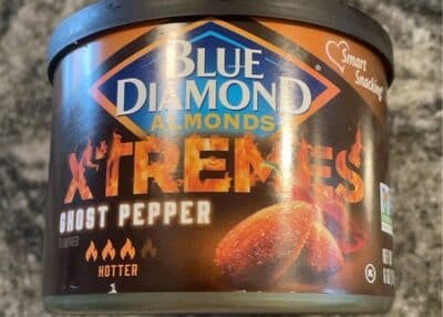 Xtremes Ghost Pepper Flavored Almonds