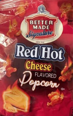 Red Hot Cheese Flavored Popcorn