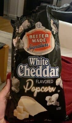 White Cheddar Flavored Popcorn