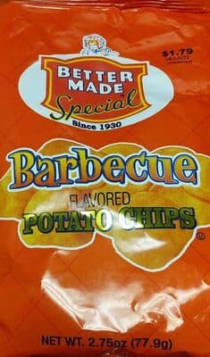Barbeque potato chips