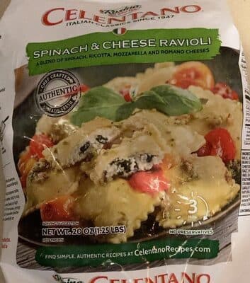 Spinach & Cheese Ravioli