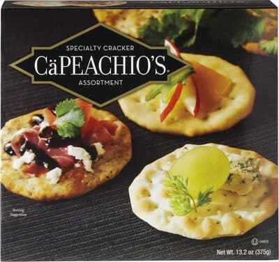 Capeachios cracker assortment