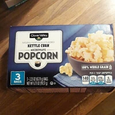 Kettle Corn Microwave Popcorn