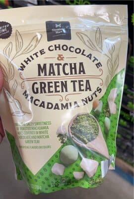 Matcha green tea macadamia nuts