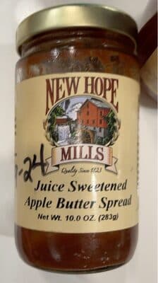 Juice Sweetened Apple Butter Spread