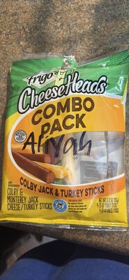 Frigo Cheese Heads Combo Kobe Jack and Turkey Sticks