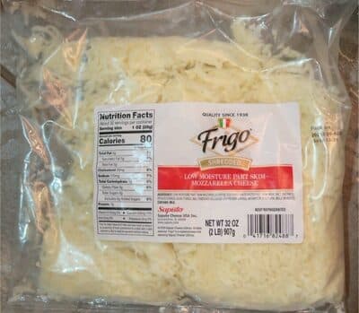 Frigo shredded