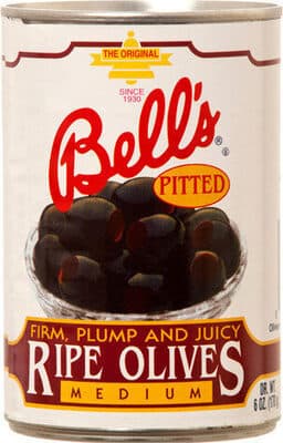 Pitted Firm, Plump and Juicy Ripe Olives