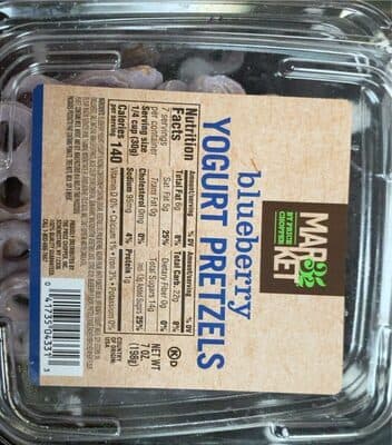 Blueberry Yogurt Pretzels