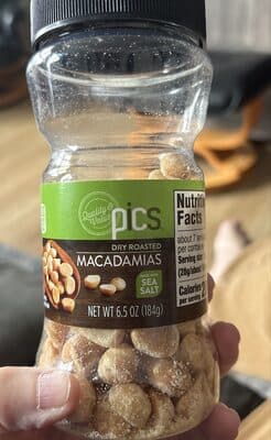 Dry Roasted Macadamias