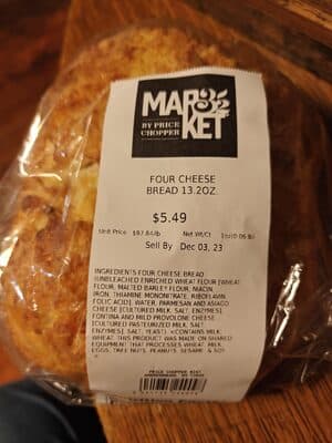 Four cheese bread