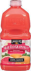 Langers 100% Juice Ruby Red Grapefruit