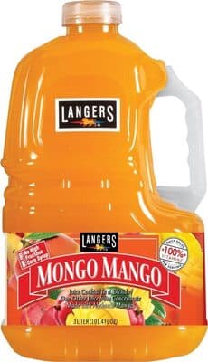 Langers Juice Cocktail From Concentrate, Mongo Mango