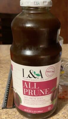 Prune juice
