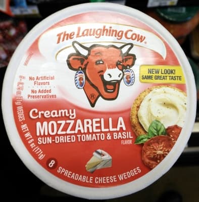 Creamy Mozzarella Spreadable Cheese Wedges