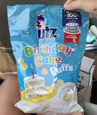 Birthday Cake Flavored Puffs