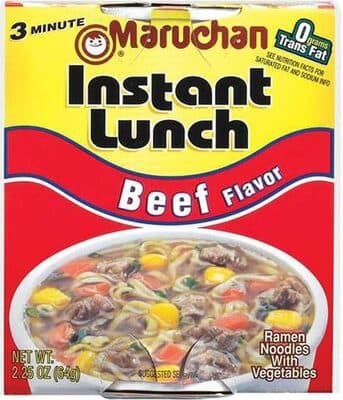 Beef Ramen Noodle Soup