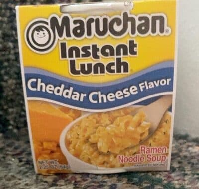 Cheddar Cheese Flavor Ramen Noodle Soup