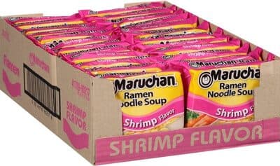 Ramen Noodle Soup, Shrimp