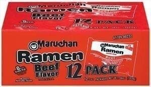 Ramen Noodle Soup, Beef
