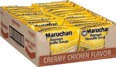 Ramen Noodle Soup, Creamy Chicken Flavor