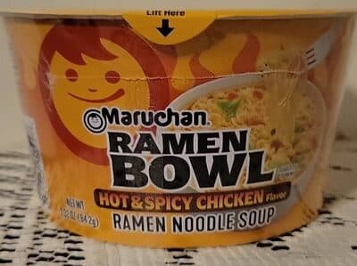 Ramen Noodles With Vegetables