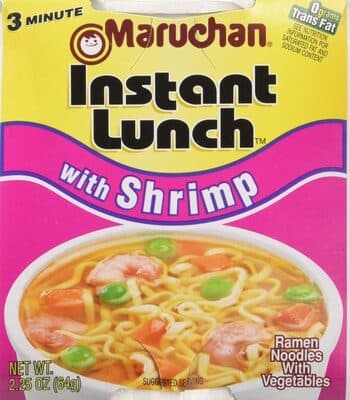 Maruchan instant lunch with shrimp