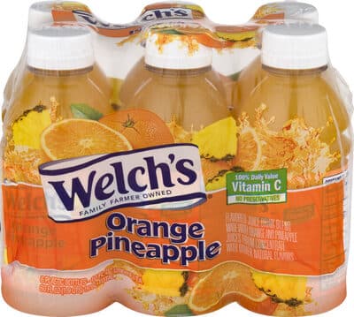 Orange Pineapple Flavored Juice Drink From Concentrate