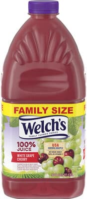 100% JUICE, WHITE GRAPE CHERRY